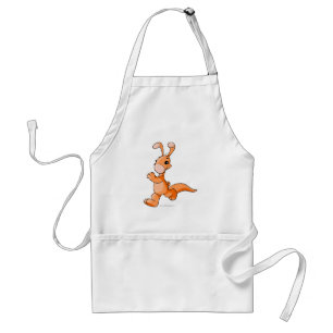 Blumaroo Orange Schürze