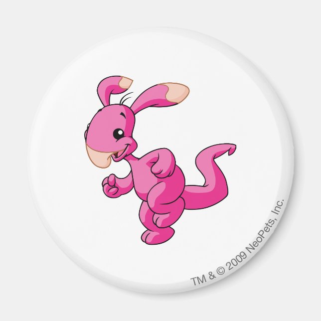 Blumaroo Pink Magnet (Vorne)