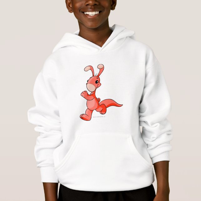 Blumaroo Rot Hoodie (Vorderseite)