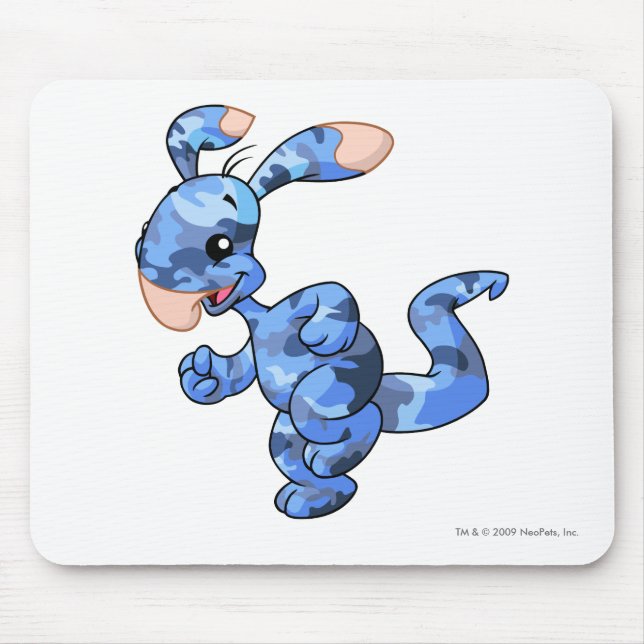 Blumaroo Tarnung Mousepad (Vorne)