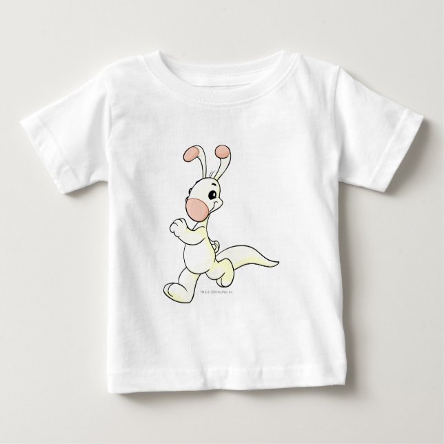 Blumaroo Weiß Baby T-shirt (Vorderseite)