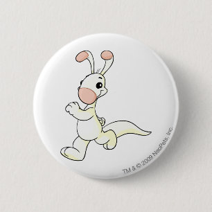Blumaroo Weiß Button