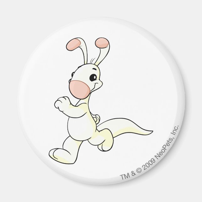 Blumaroo White Magnet (Vorne)