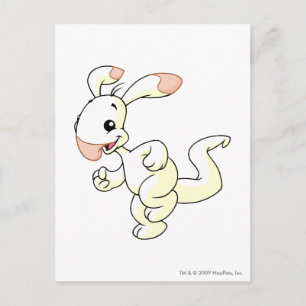 Blumaroo White Postkarte