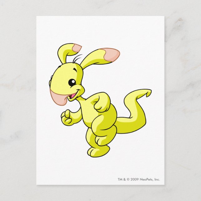 Blumaroo Yellow Postkarte (Vorderseite)
