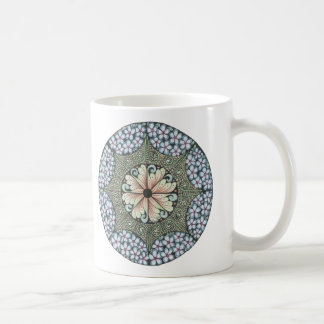 Blume3 doodle Art Tasse. Kaffeetasse