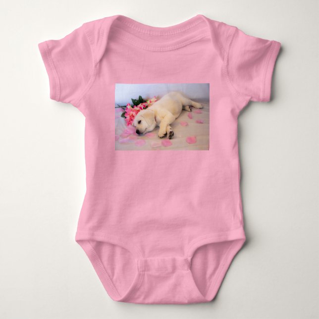 Blume 01 baby strampler (Vorderseite)