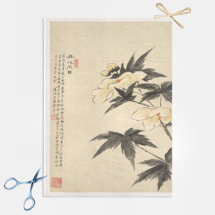 Blume 08 von Liang Yuwei Seidenpapier