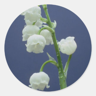 Blume 110 runder aufkleber