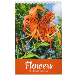 BLUME 12 Monate Schöne Blumenpracht Kalender