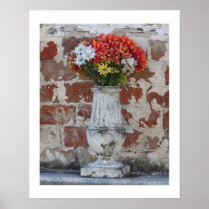 Blume 16x20 Poster mit Rand