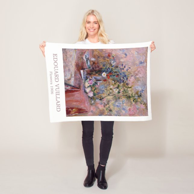 Blume 1906 von Edouard Vuillard Fleecedecke (Beispiel)