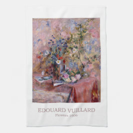 Blume 1906 von Edouard Vuillard Geschirrtuch