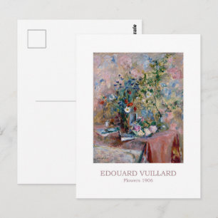 Blume 1906 von Edouard Vuillard Postkarte