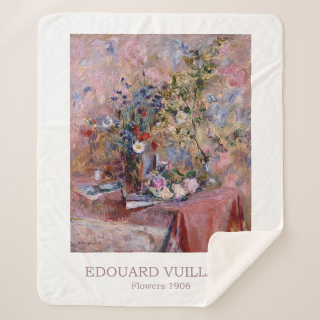 Blume 1906 von Edouard Vuillard Sherpadecke (Vorderseite)