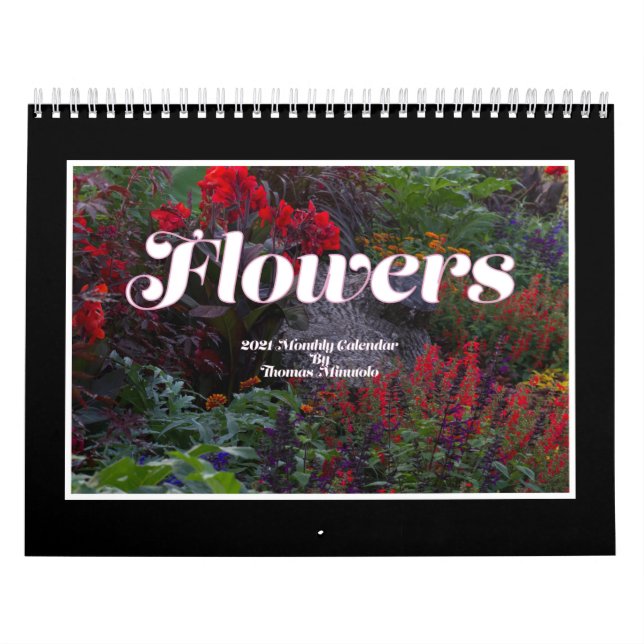 Blume 2021 Monatlicher Kalender (Titelbild)