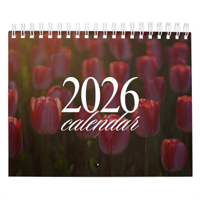 Blume 2026 kalender (Titelbild)