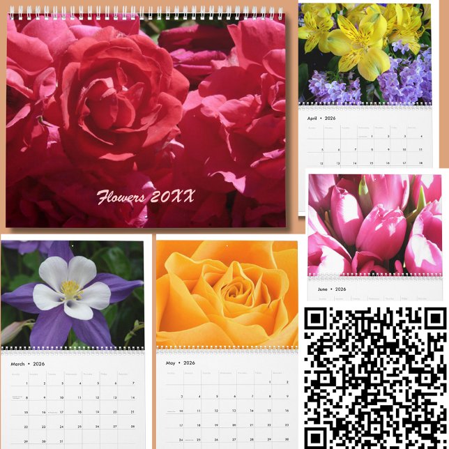 Blume 20XX Kalender (Flower Photography Nature Floral Photos 20XX Calendar)