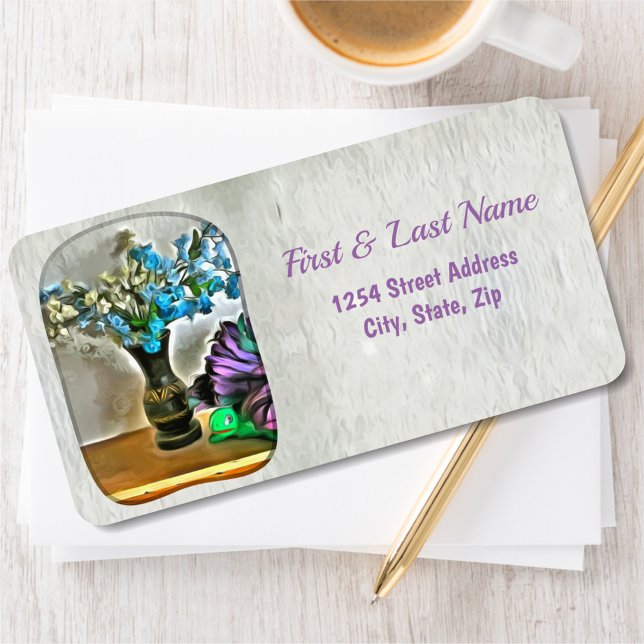 Blume 2190 Anschrift von Seide und Mais Adressaufkleber (Von Creator hochgeladen)