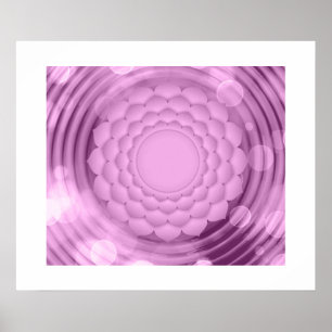Blume Abstrakt Poster