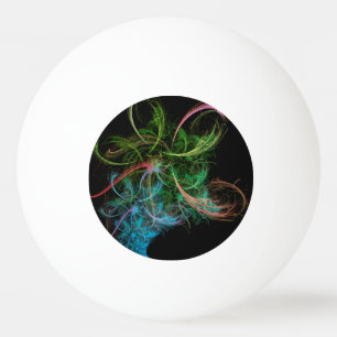 Blume abstrakter Art Tischtennisball