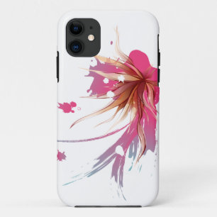 Blume abstrakter Hibisken Case-Mate iPhone Hülle