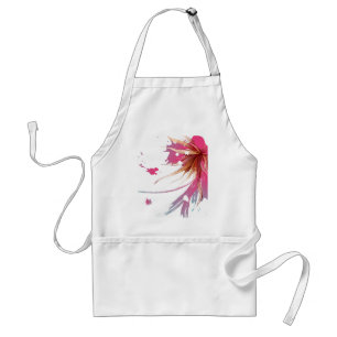 Blume abstrakter Hibisken Schürze