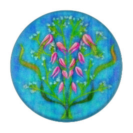 Blume Acryl Schneidebrett