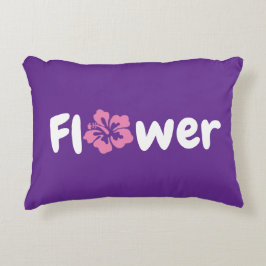 Blume Akzent Pillow Dekokissen