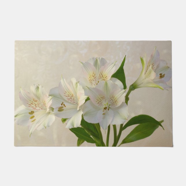 Blume Alstomeria Fußmatte (Vorderseite)