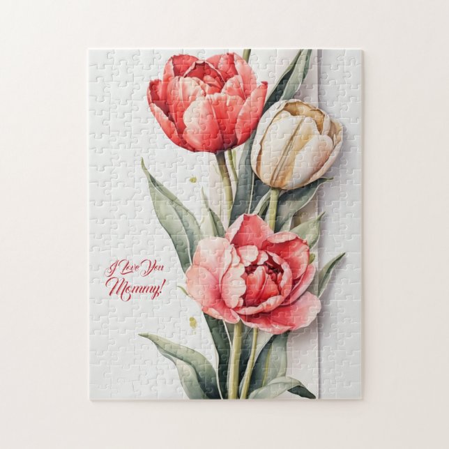 Blume am Muttertag Puzzle (Vertikal)