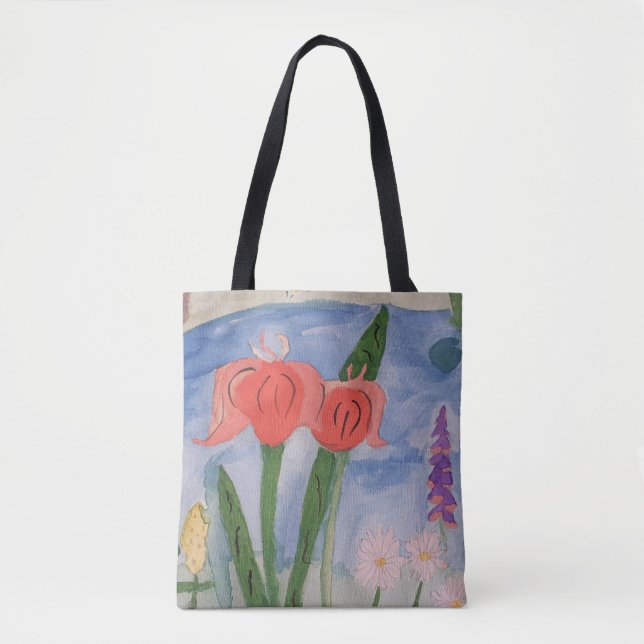 Blume am See (Vorderseite)