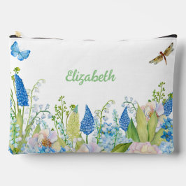 Blume an den Küstenstreifen für Frauen Zubehörtasche