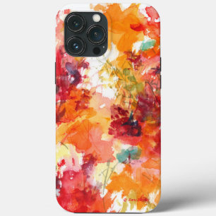 Blume Aquarell Rotes Orange Blumen 2 Case-Mate iPhone Hülle