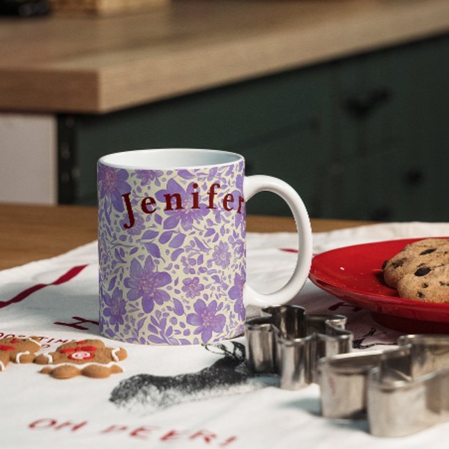 Blume Aquarell Vector Tasse (Von Creator hochgeladen)