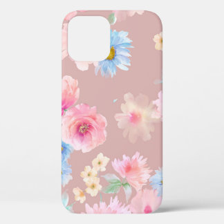 Blume Aquarellbild. Wassercolo Big Set Case-Mate iPhone Hülle
