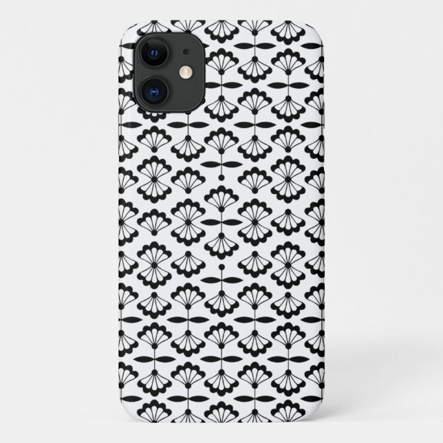 Blume Arabesque Case-Mate iPhone Hülle (Rückseite)