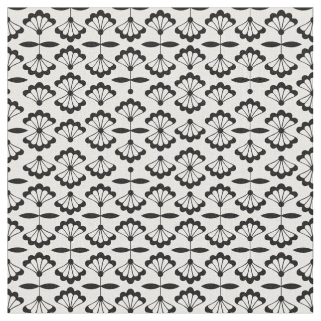 Blume Arabesque Stoff (Nahaufnahme)