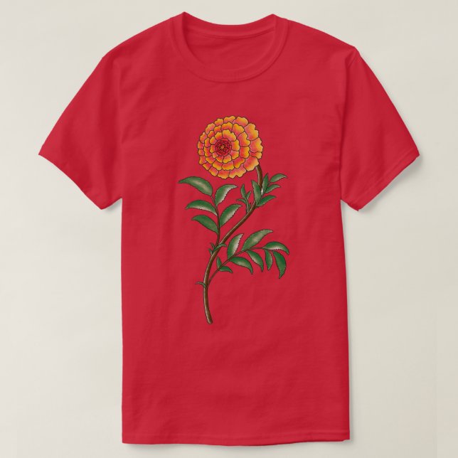 Blume Art 2 Classic TShirt (Design vorne)