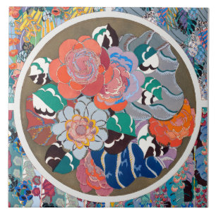 Blume Art Deco Fliese