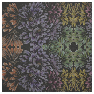 Blume Art Fabric Floral Art Leinen Baumwolle oder  Stoff