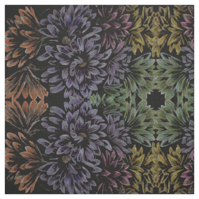 Blume Art Fabric Floral Art Leinen Baumwolle oder  Stoff (Muster)