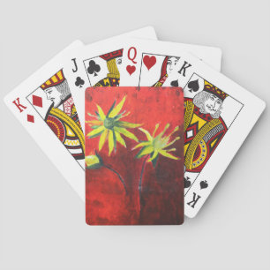 Blume Art Malerei Classic Playing Cards Spielkarten