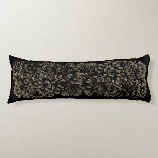 Blume Art Pillow Blumenmuster Kissen (Vorderseite)