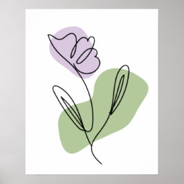 Blume Art Poster