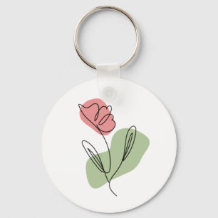 Blume Art Schlüsselanhänger