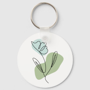 Blume Art Schlüsselanhänger
