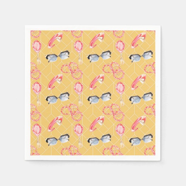 Blume Art Serviette (Vorderseite)