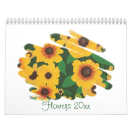 Blume Artwork Kalender von CherylsArt 20xx