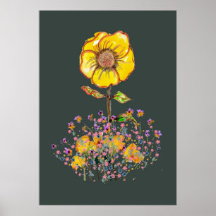 Blume Artwork Poster